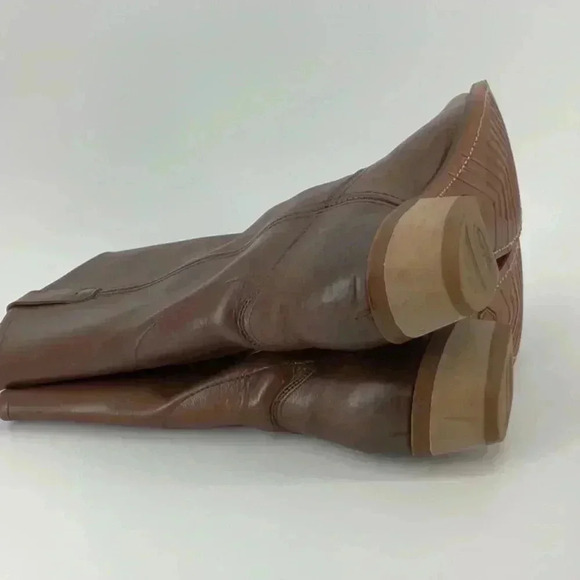 RED WING WOMEN'S HEELED BOOT IN PECAN BOUNDARY LEATHER - Picture 8 of 8